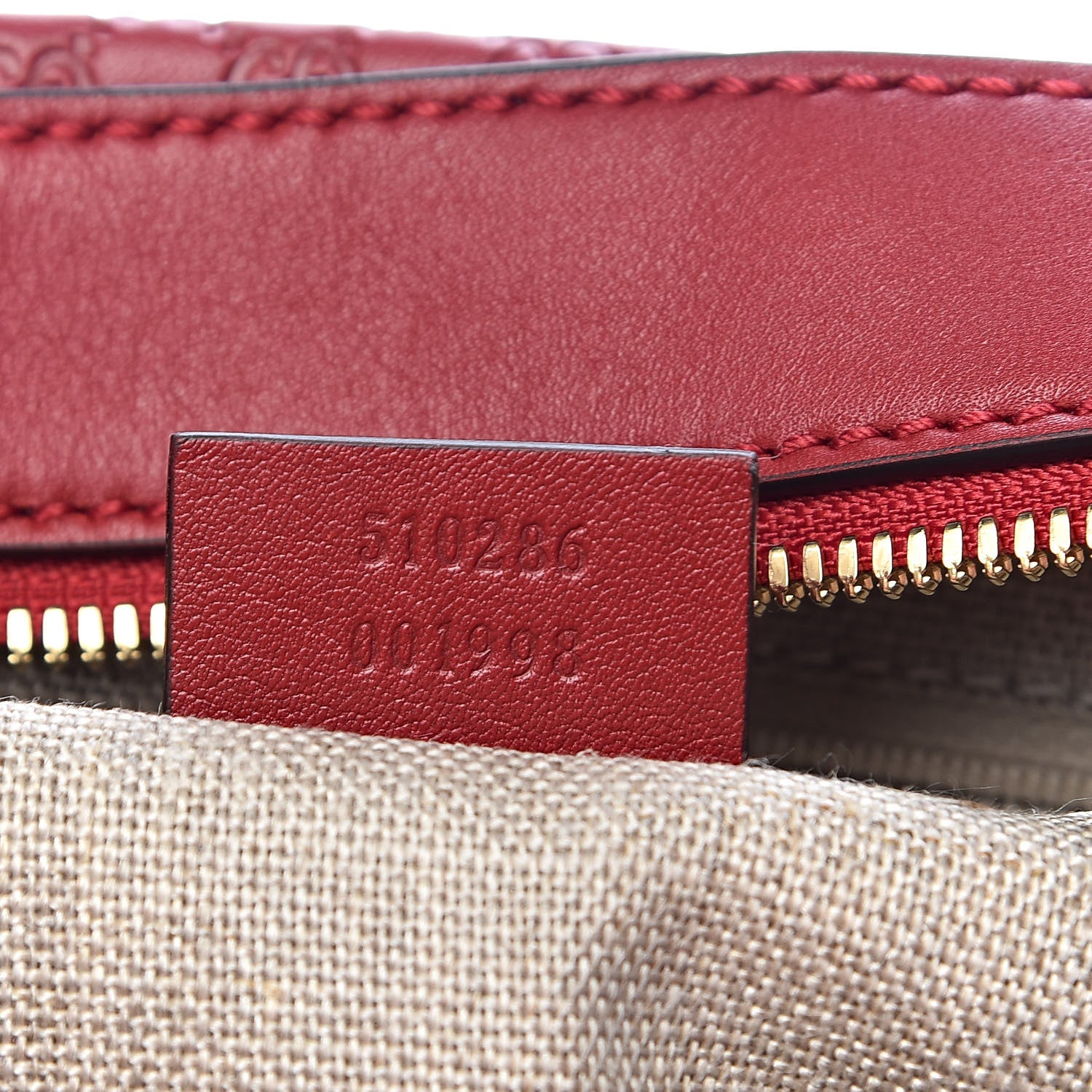 Gucci Soft Microguccissima Medium Crossbody Bag Rosso 7 of 11