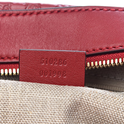 Gucci Soft Microguccissima Medium Crossbody Bag Rosso 7 of 11