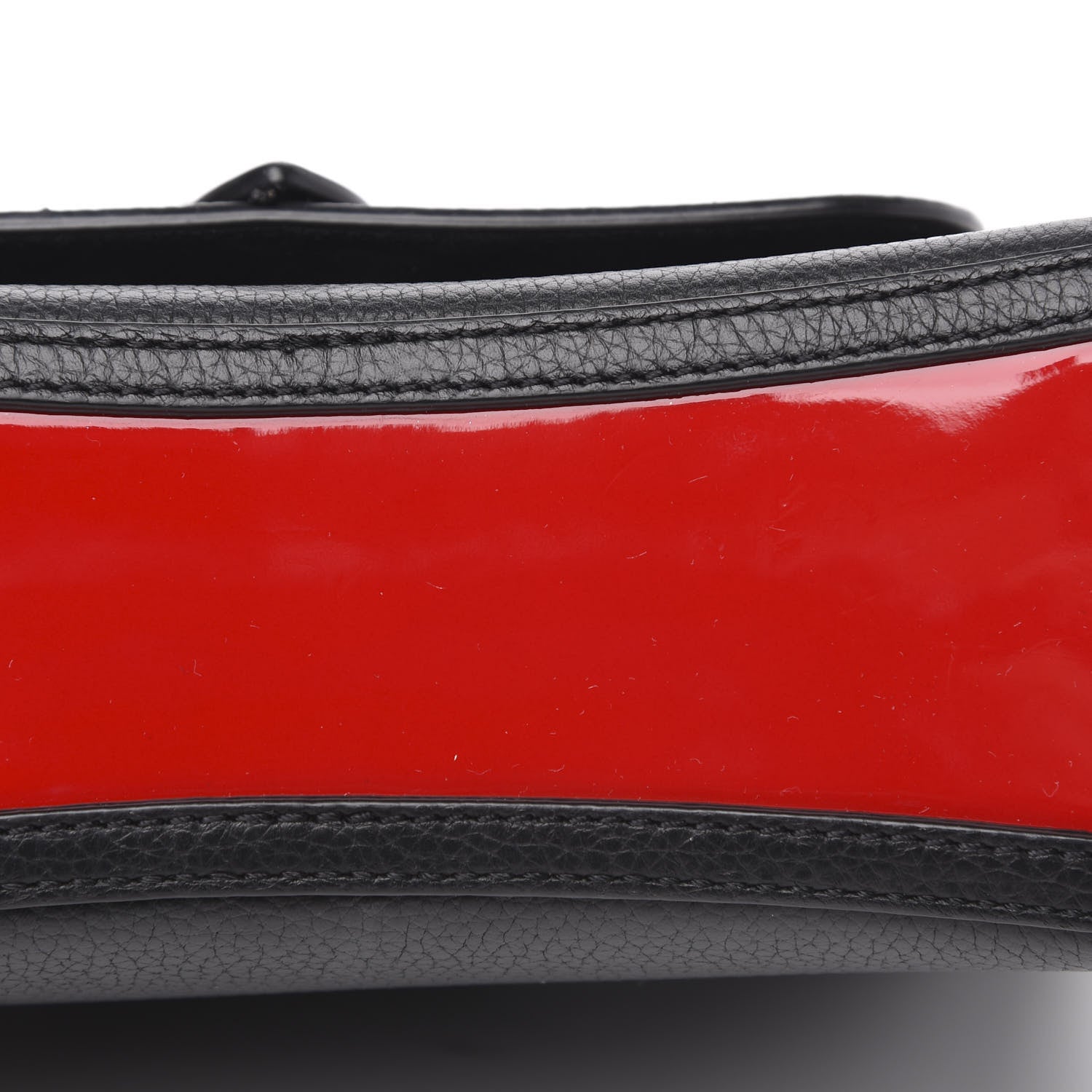 Christian Louboutin Pebbled Calfskin Small Rubylou Shoulder Bag Black 9 of 14