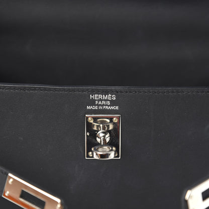 Hermes Sombrero Kelly Sellier 25 Black 5 of 12