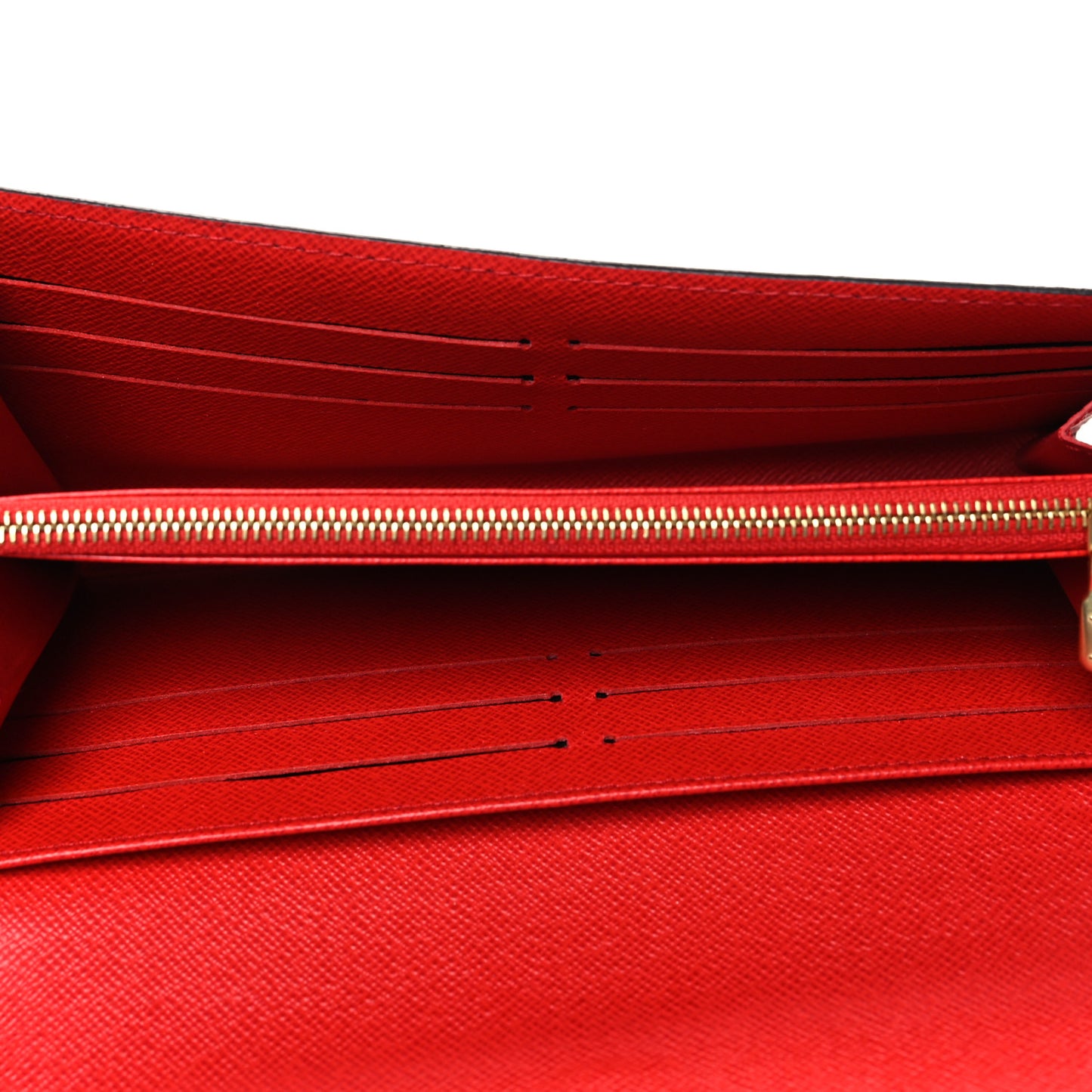 Monogram Sarah Wallet NM Coquelicot