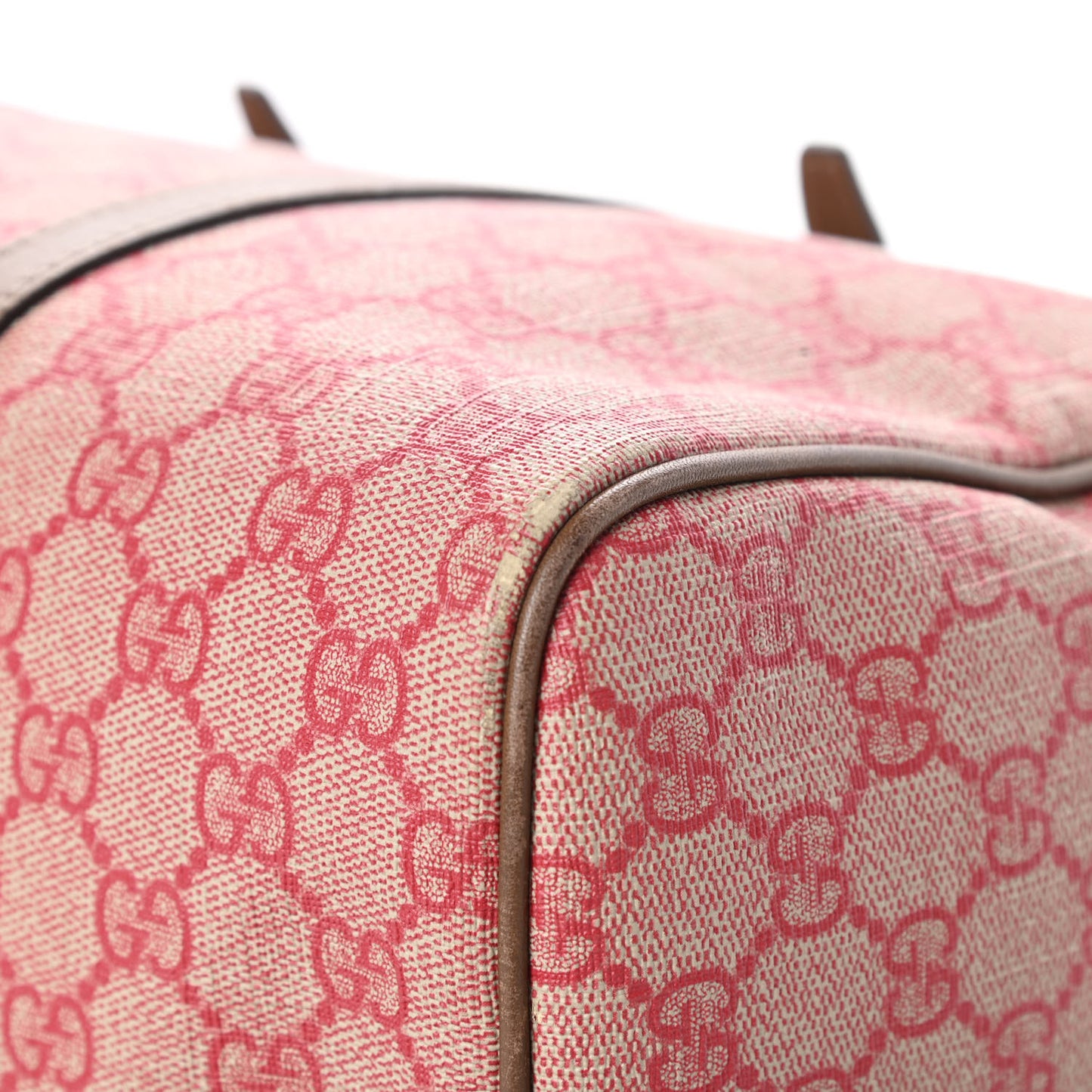 GG Supreme Monogram Medium Nice Boston Red