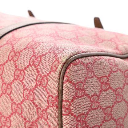 Gucci GG Supreme Monogram Medium Nice Boston Red 12 of 22