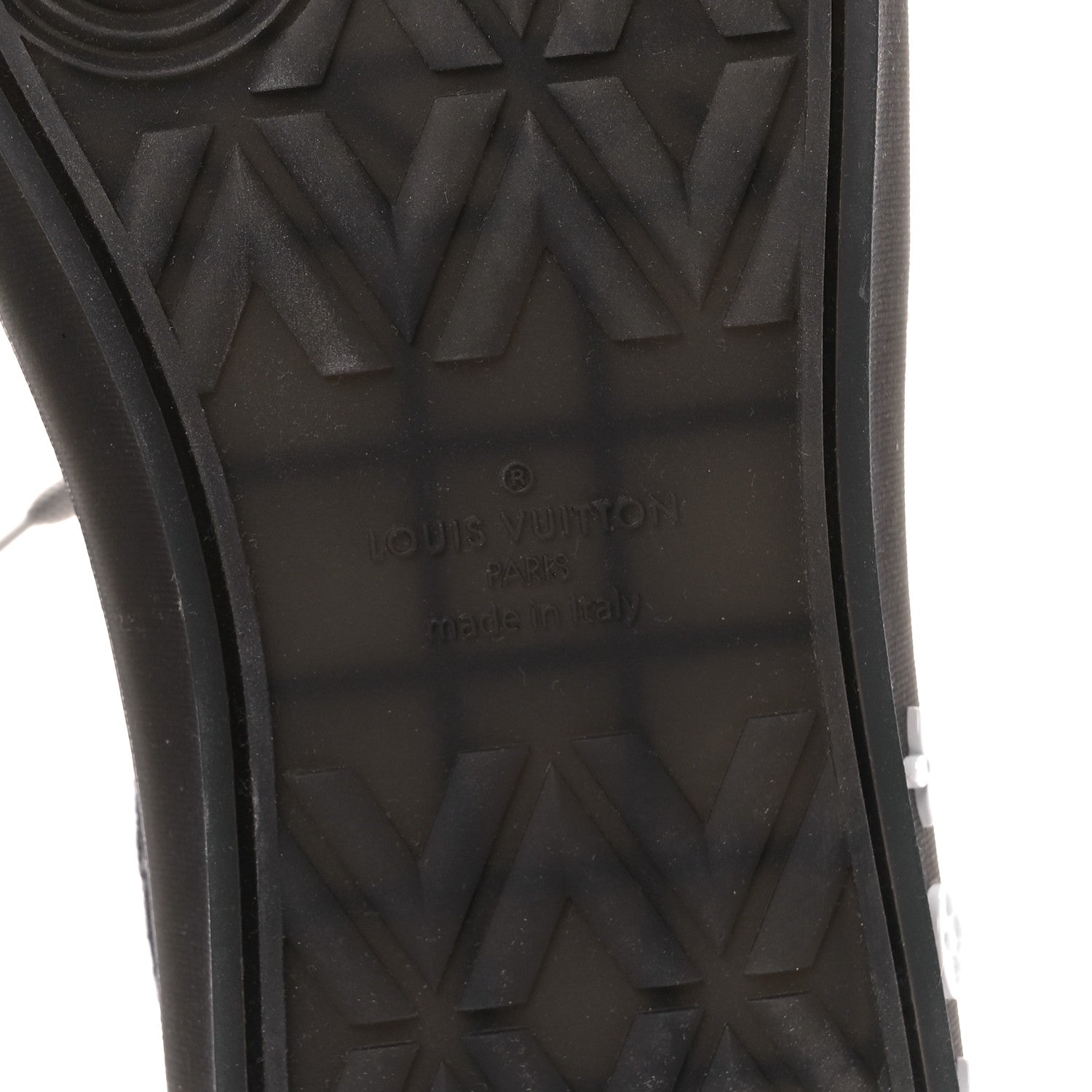 Louis Vuitton Damier Distorted Mens LV Ollie Sneakers 10.5 Black 6 of 10