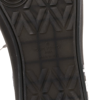 Louis Vuitton Damier Distorted Mens LV Ollie Sneakers 10.5 Black 6 of 10