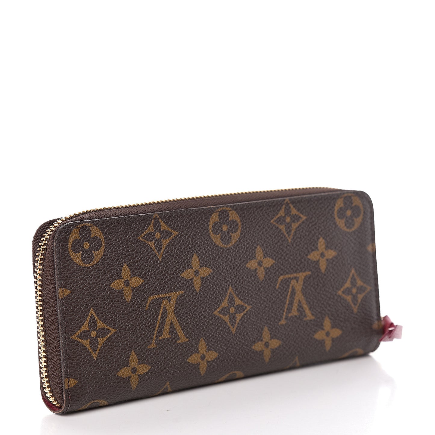 Monogram Clemence Wallet Fuchsia