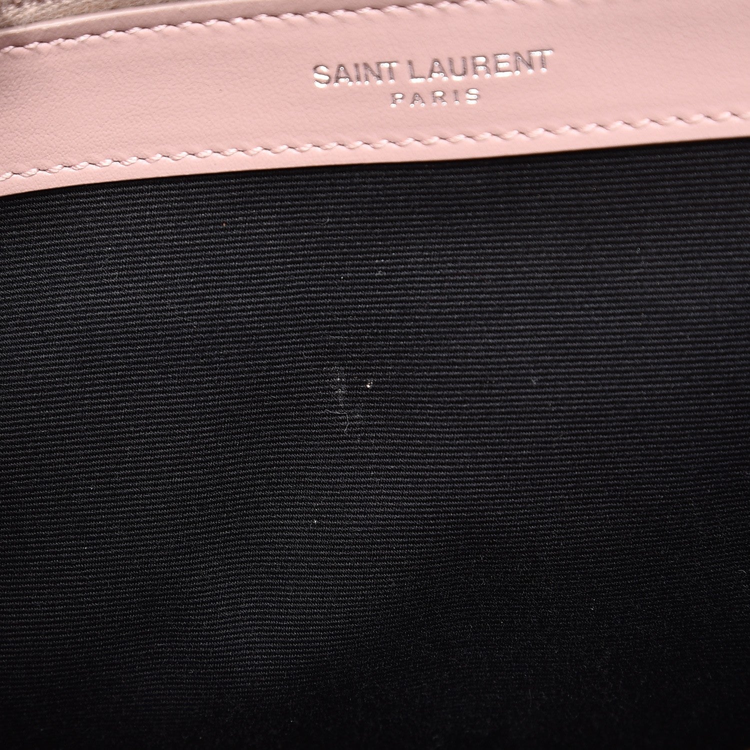 Saint Laurent Calfskin Y Quilted Monogram Medium Loulou Chain Satchel Rose Antic 14 of 15