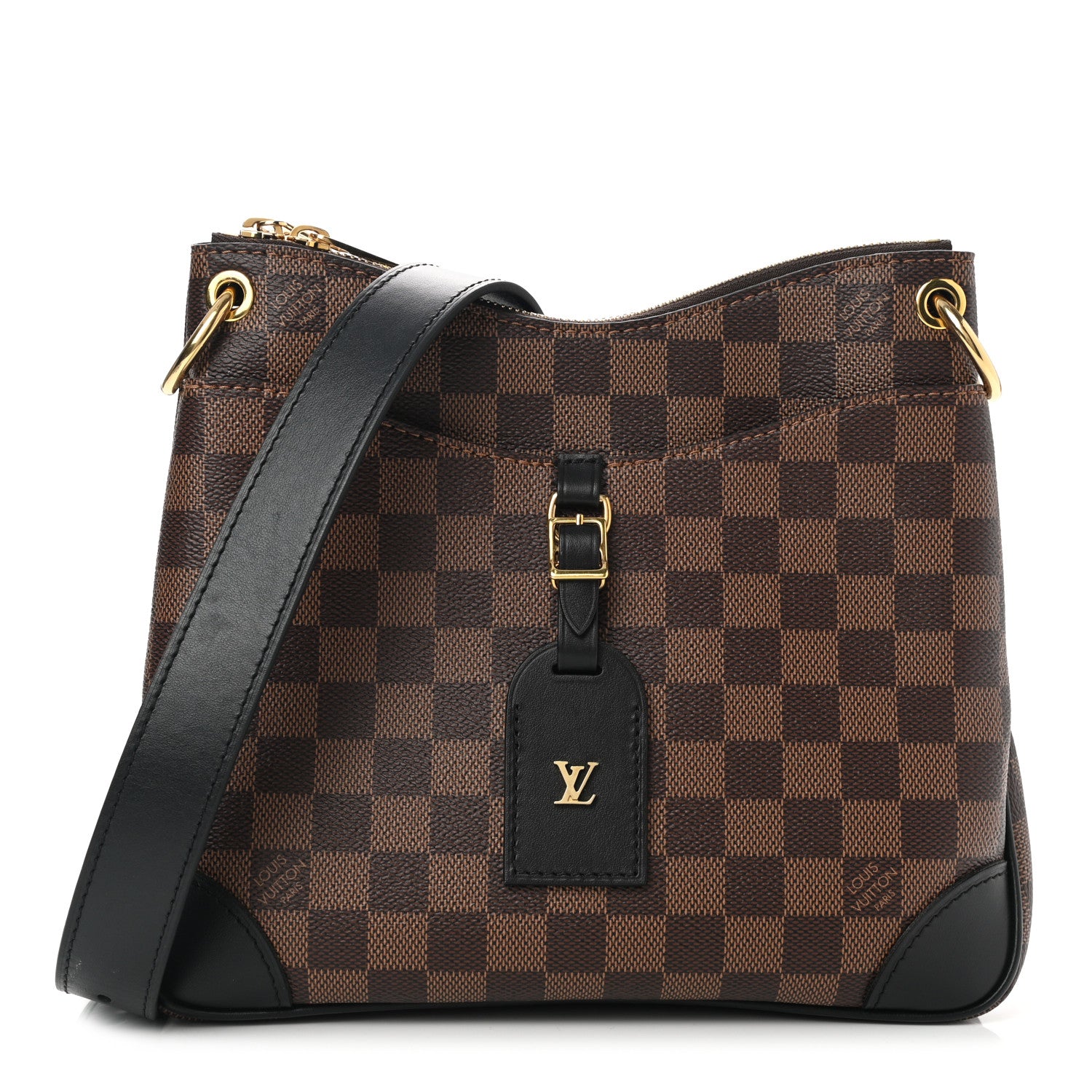 Louis Vuitton Damier Ebene Odeon PM Black 1 of 7