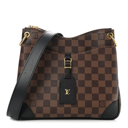 Louis Vuitton Damier Ebene Odeon PM Black 1 of 7