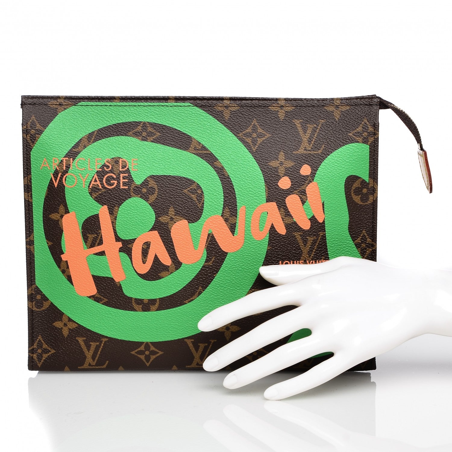 Louis Vuitton Monogram Tahitienne Hawaii Toiletry Pouch 26 2 of 6
