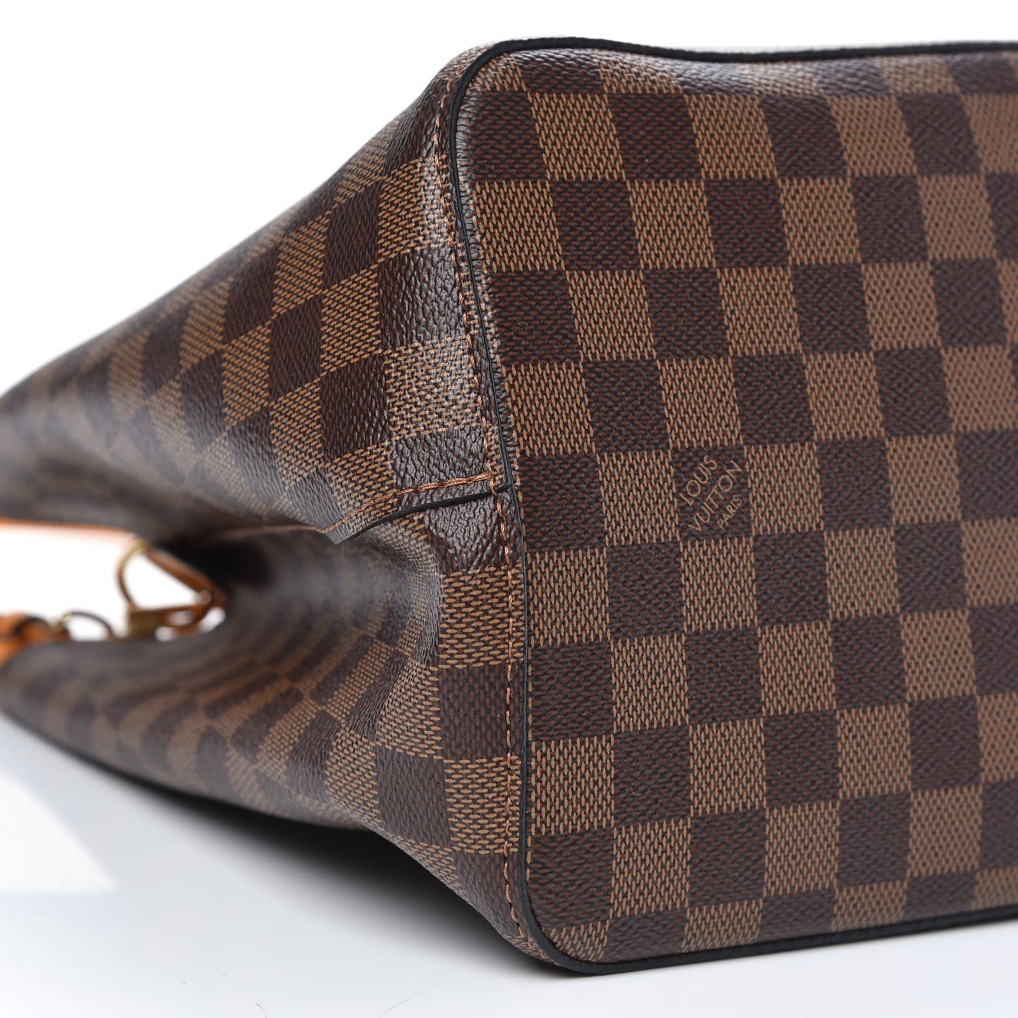 Damier Ebene Neonoe MM Safran