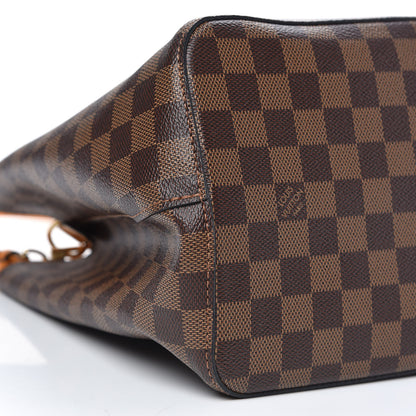 Louis Vuitton Damier Ebene Neonoe MM Safran 6 of 9