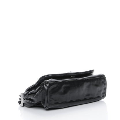 Chanel Calfskin Rock and Chain Small Flap Black 4 of 8