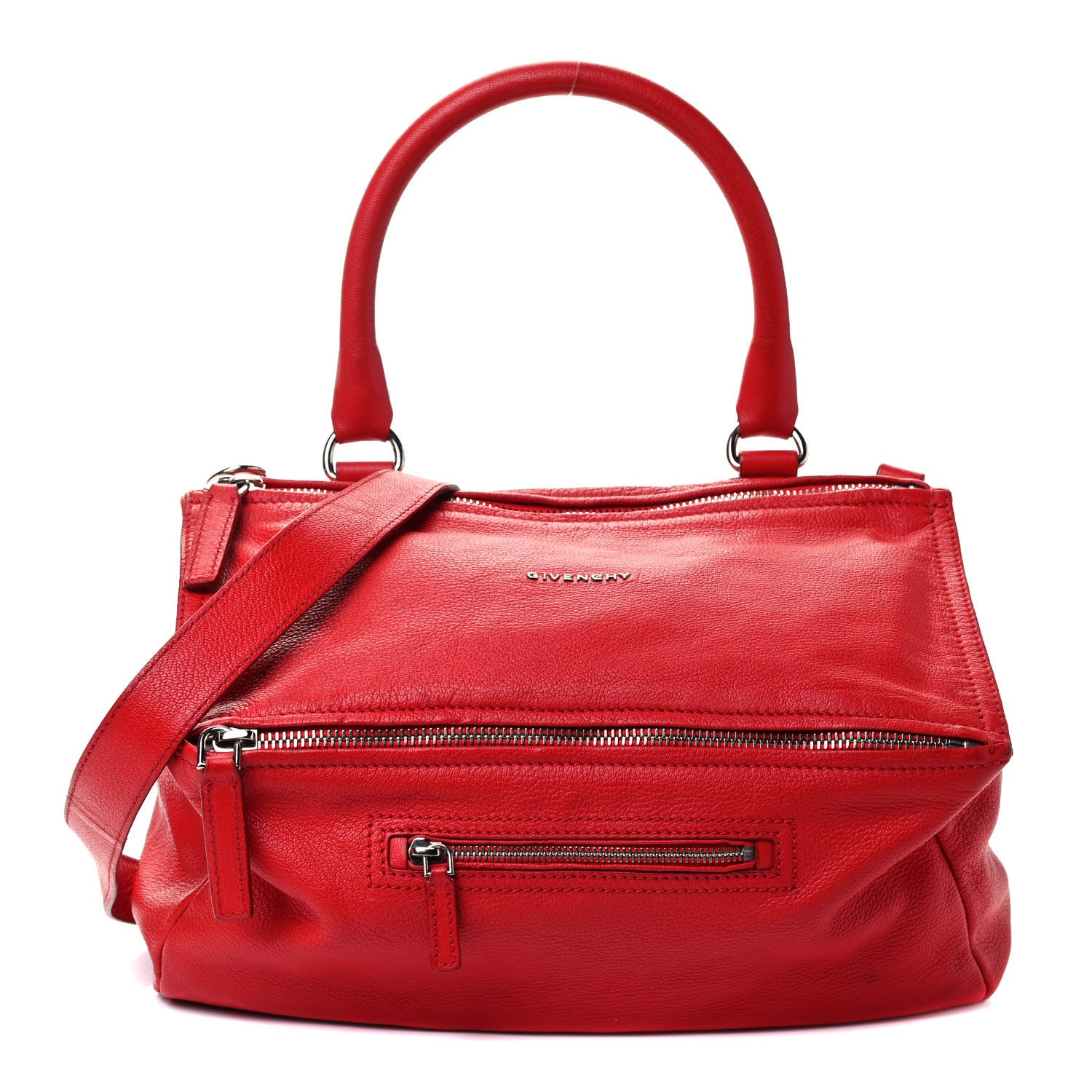Givenchy Sugar Goatskin Medium Pandora Red 2 of 10