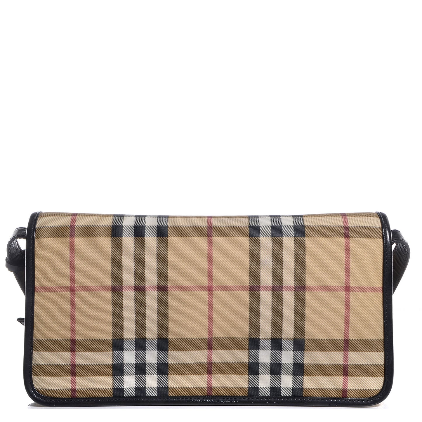 House Check Flap Bag