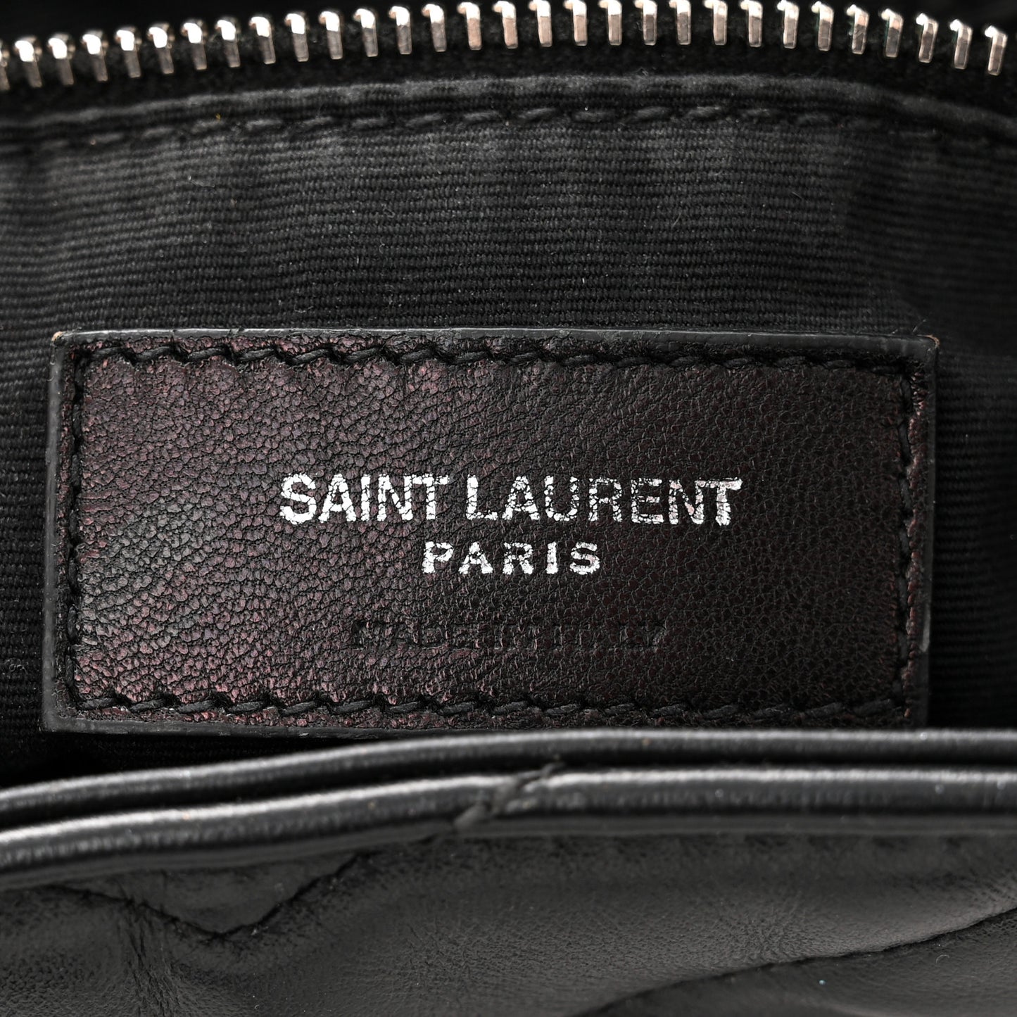 Calfskin Y Quilted Monogram Small Loulou Backpack Black