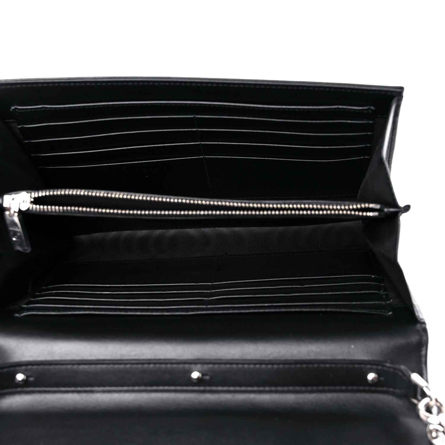 Dolce & Gabbana Laminato Dauphine Glitter Boom Clutch Black Multicolor 5 of 11