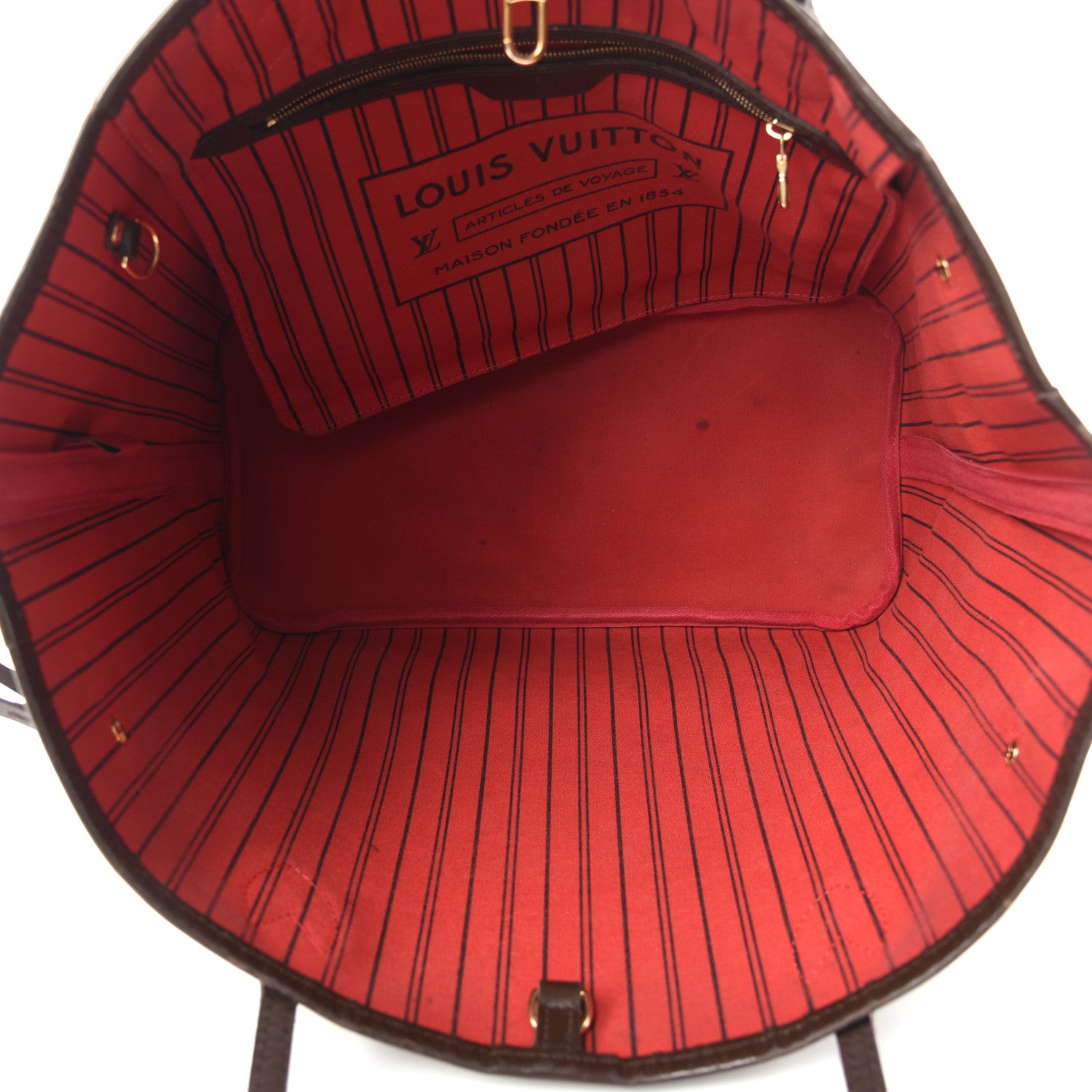 Louis Vuitton Damier Ebene Neo Neverfull MM 5 of 10