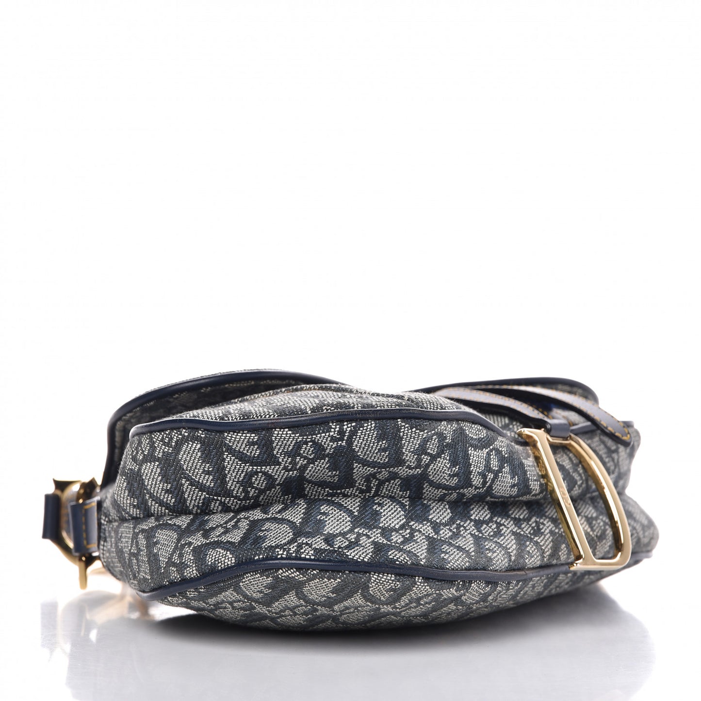 Monogram Saddle Bag Blue