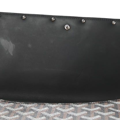 Goyard Goyardine Monte Carlo Bois Clutch Black 8 of 11