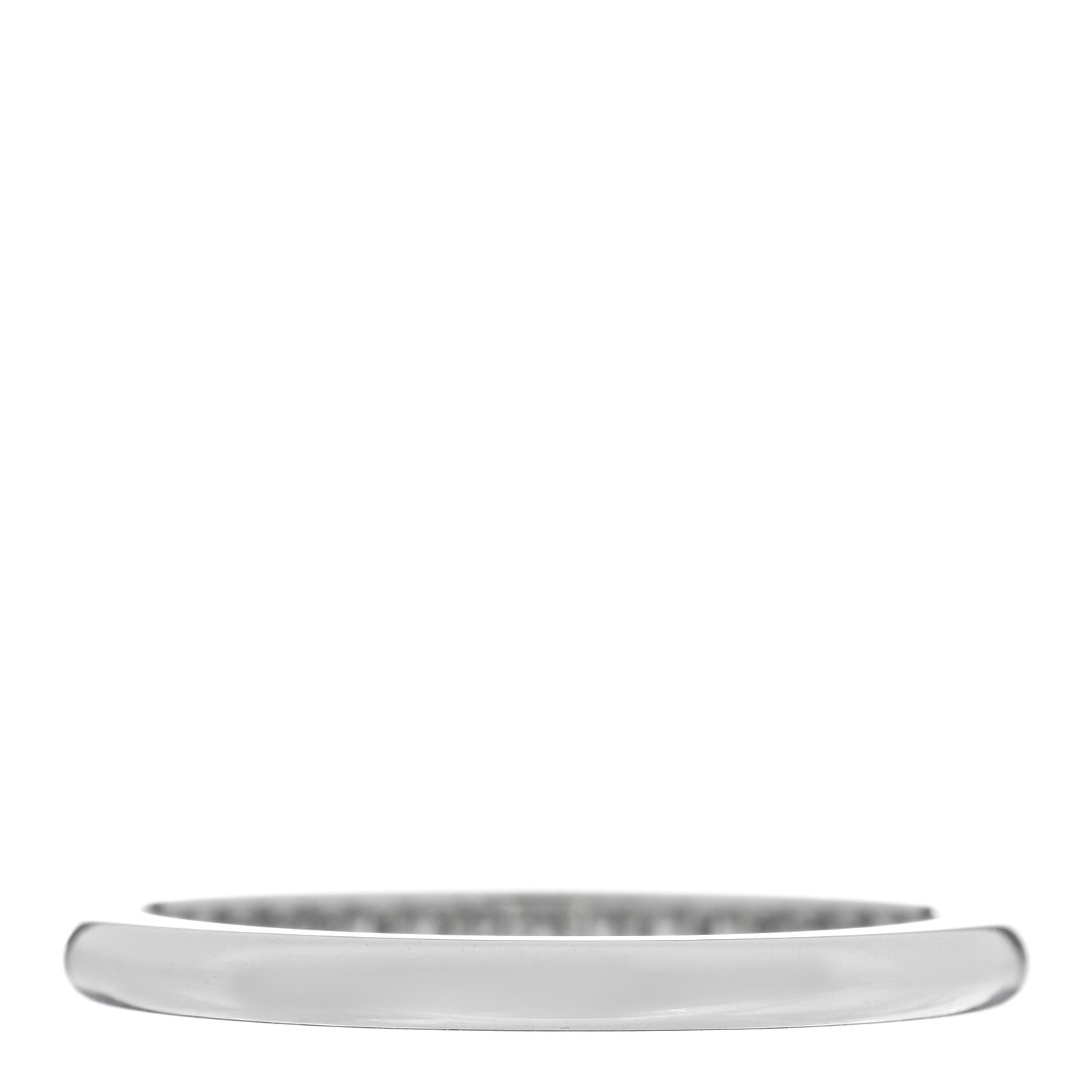 Tiffany Platinum Diamond .17ctw Half Circle Soleste Band Ring 54 7 3 of 4