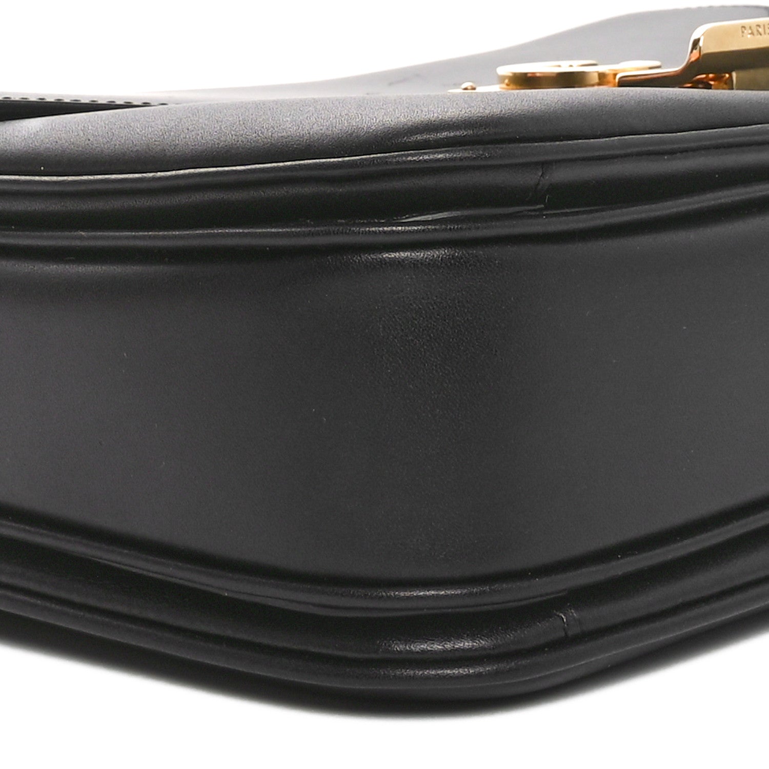 Celine Shiny Calfskin Medium C Bag Black 10 of 11