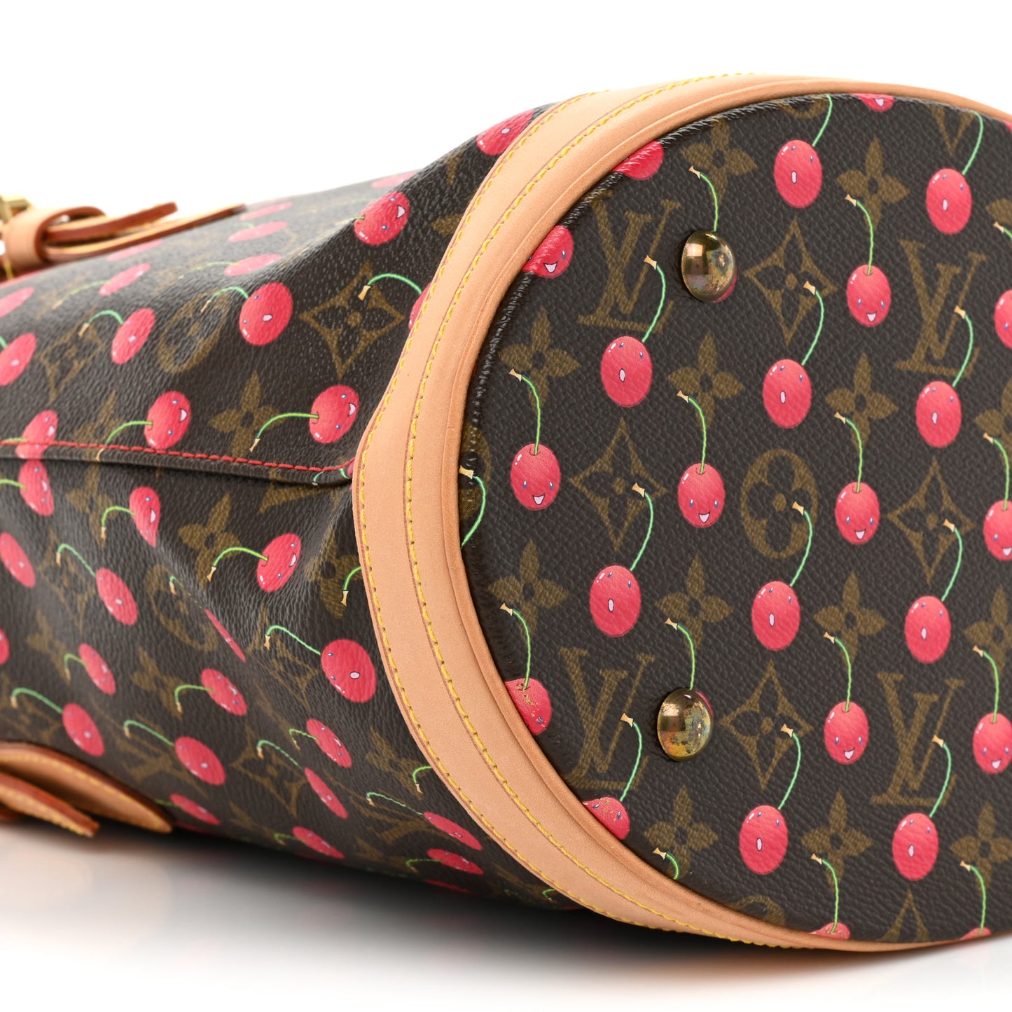 Monogram Cerises Bucket Bag