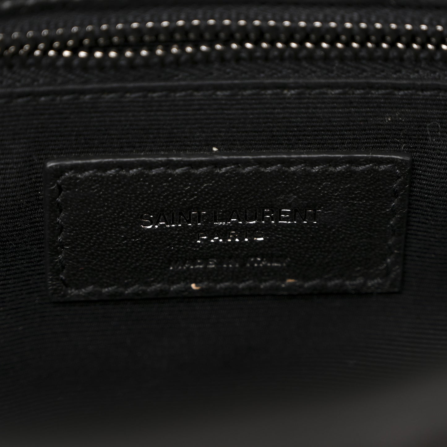 Calfskin Ayers Patchwork Monogram Medium Niki Chain Satchel Black