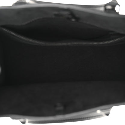 Louis Vuitton Soft Calfskin Lockme Tote MM Black 5 of 9