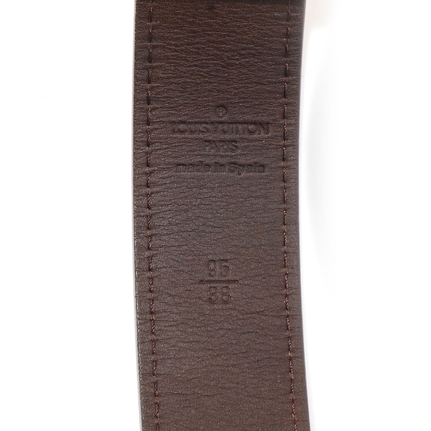 Monogram LV Cut Belt 95 38