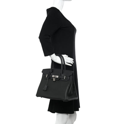 Hermes Togo Birkin 30 Black 2 of 10