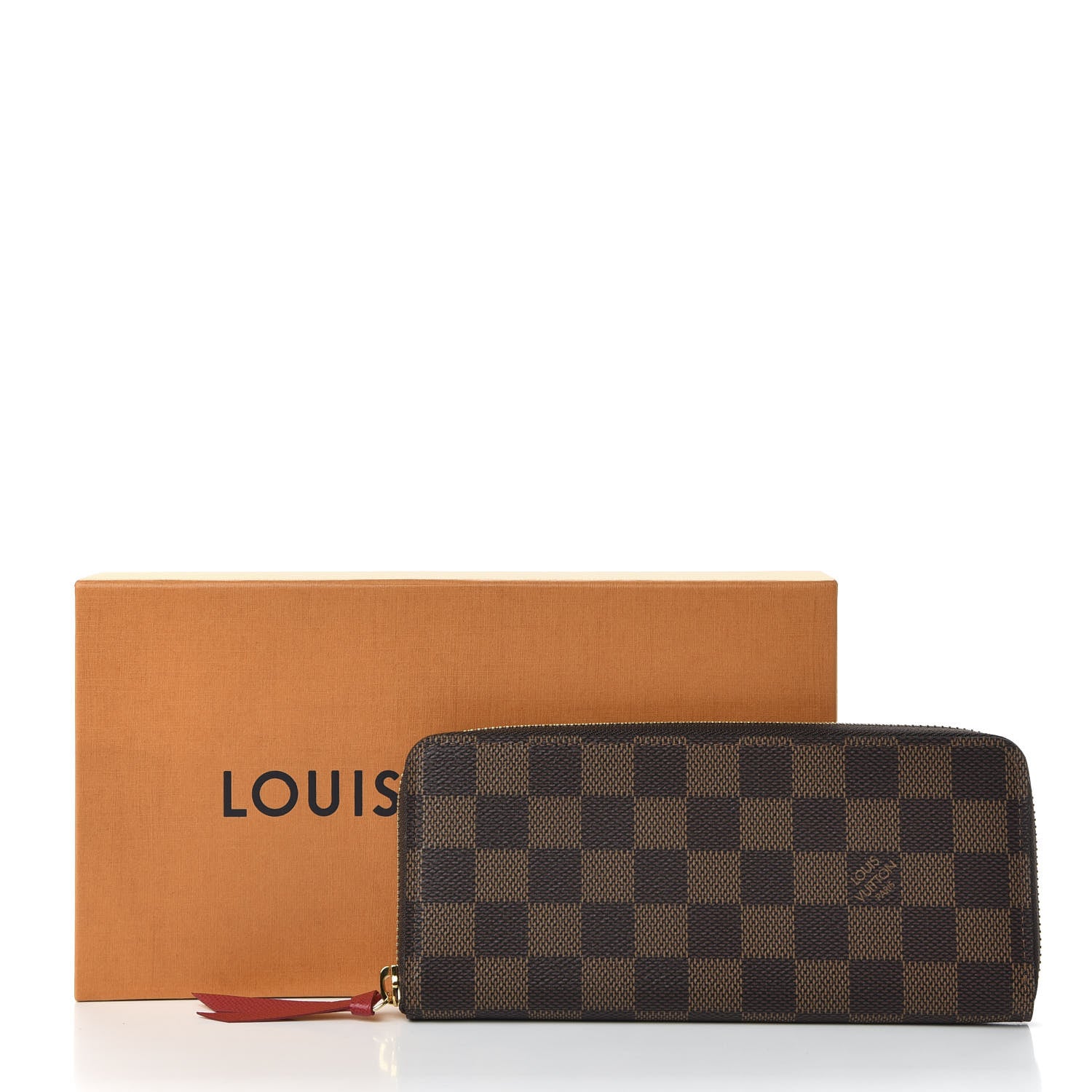 Louis Vuitton Damier Ebene Clemence Wallet 8 of 8