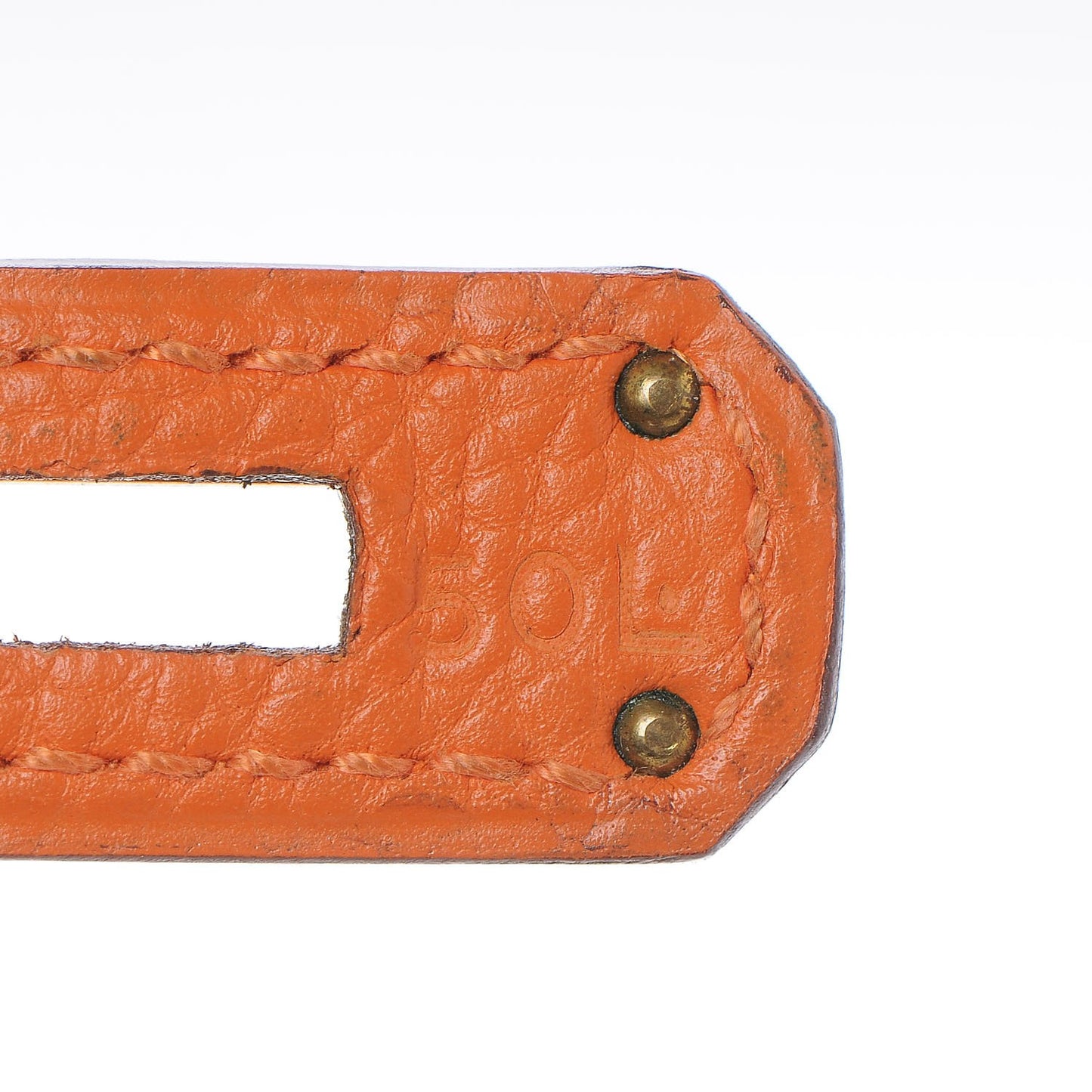 Togo Birkin 35 Orange