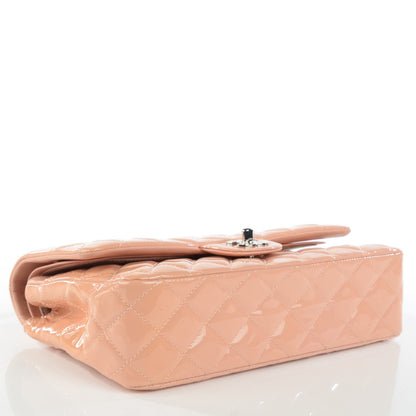 Chanel Patent Quilted Medium Double Flap Light Pink 4 of 8