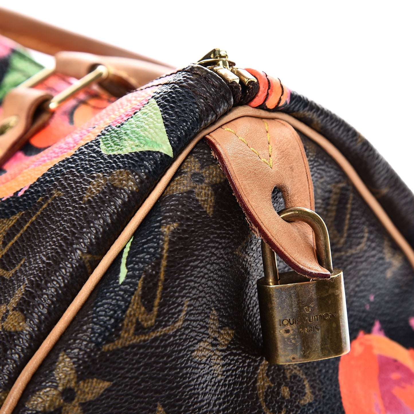 Monogram Roses Speedy 30