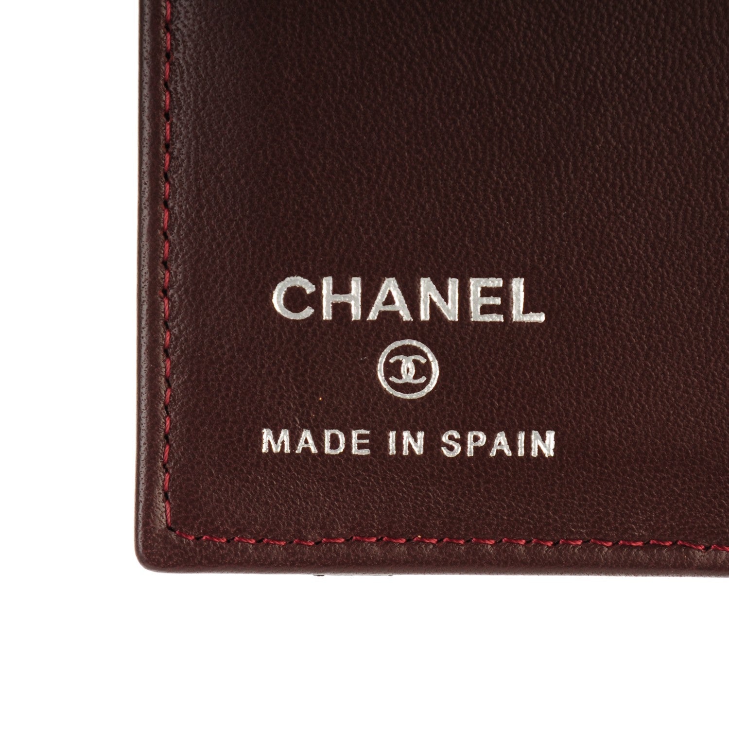Chanel Lambskin Quilted Passport Holder Black 6 of 7