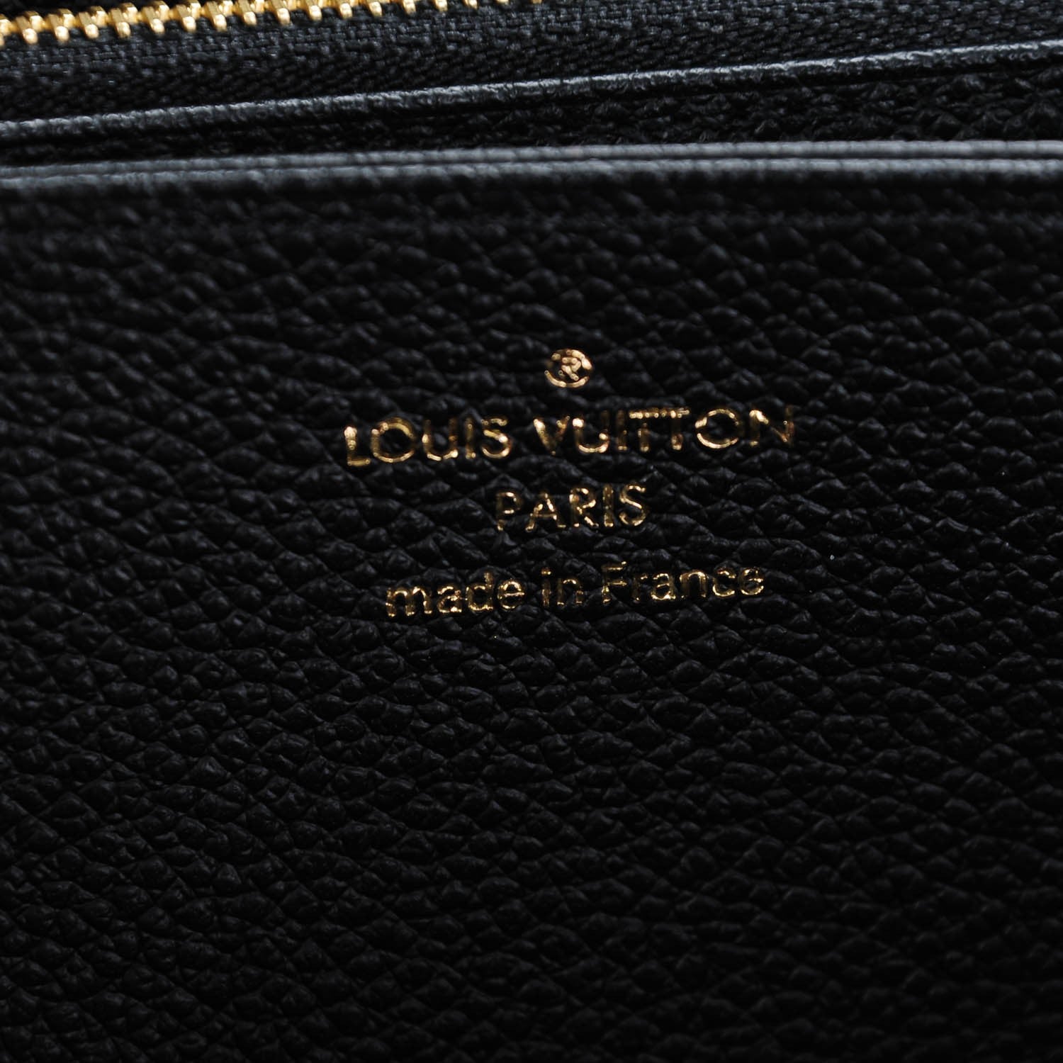 Louis Vuitton Empreinte Zippy Wallet Black 6 of 7