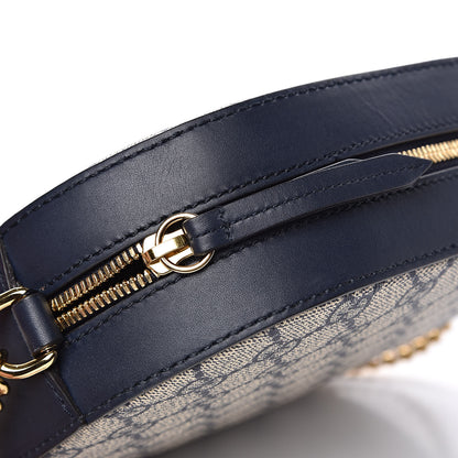 Gucci GG Supreme Monogram Mini Chain Shoulder Bag Beige Blue 12 of 12