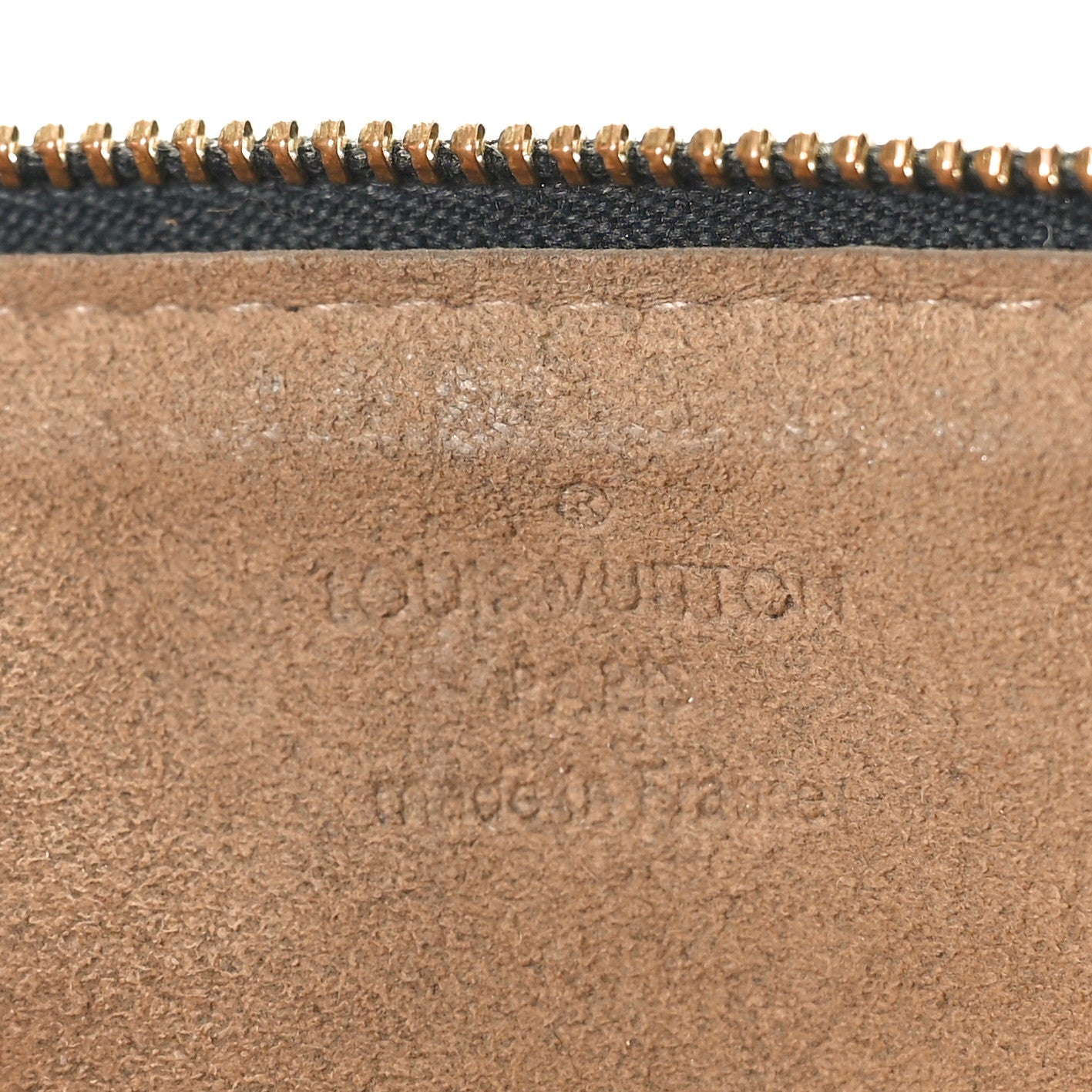 Monogram Multicolor Pochette Plate GM Black