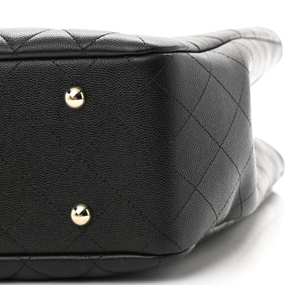 Chanel Caviar Quilted Large Shopping Tote Black 19 of 21