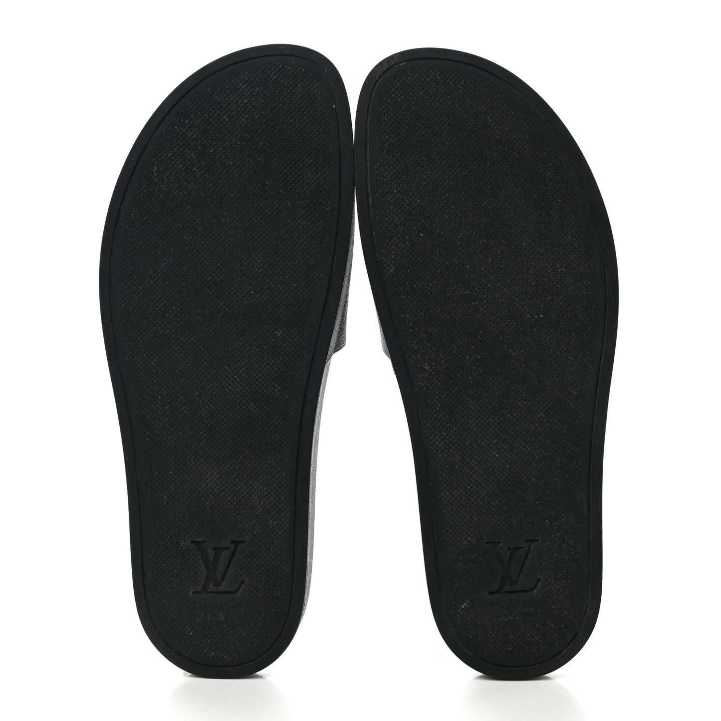 Rubber Monogram Mens Waterfront Mules 8 Macassar