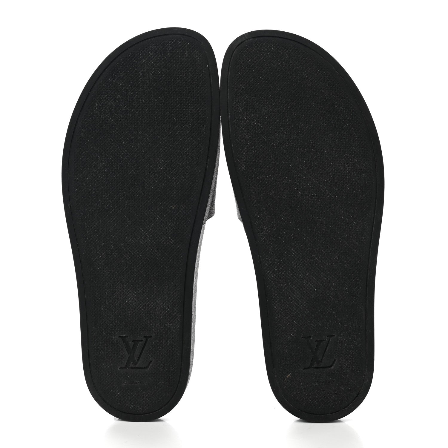 Louis Vuitton Rubber Monogram Mens Waterfront Mules 8 Macassar 5 of 8