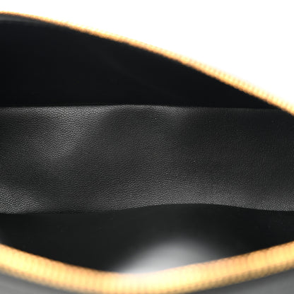 Loro Piana Grained Calfskin L19 Extra Pocket Pouch Black 5 of 11