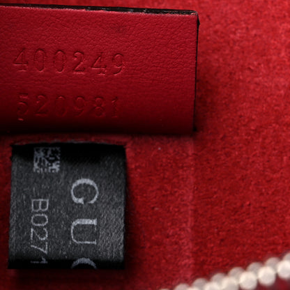Gucci GG Supreme Monogram Suede Small Dionysus Shoulder Bag Beige Ebony Vulcanic Red 7 of 13