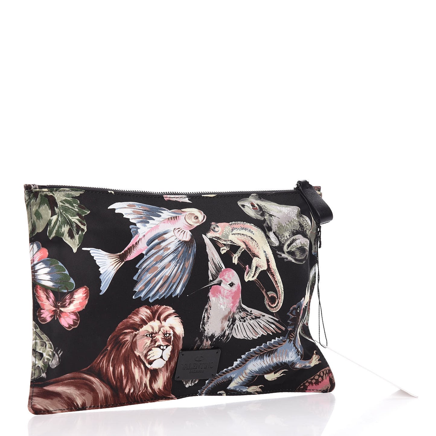 Nylon Fantastic Animal Pouch Black