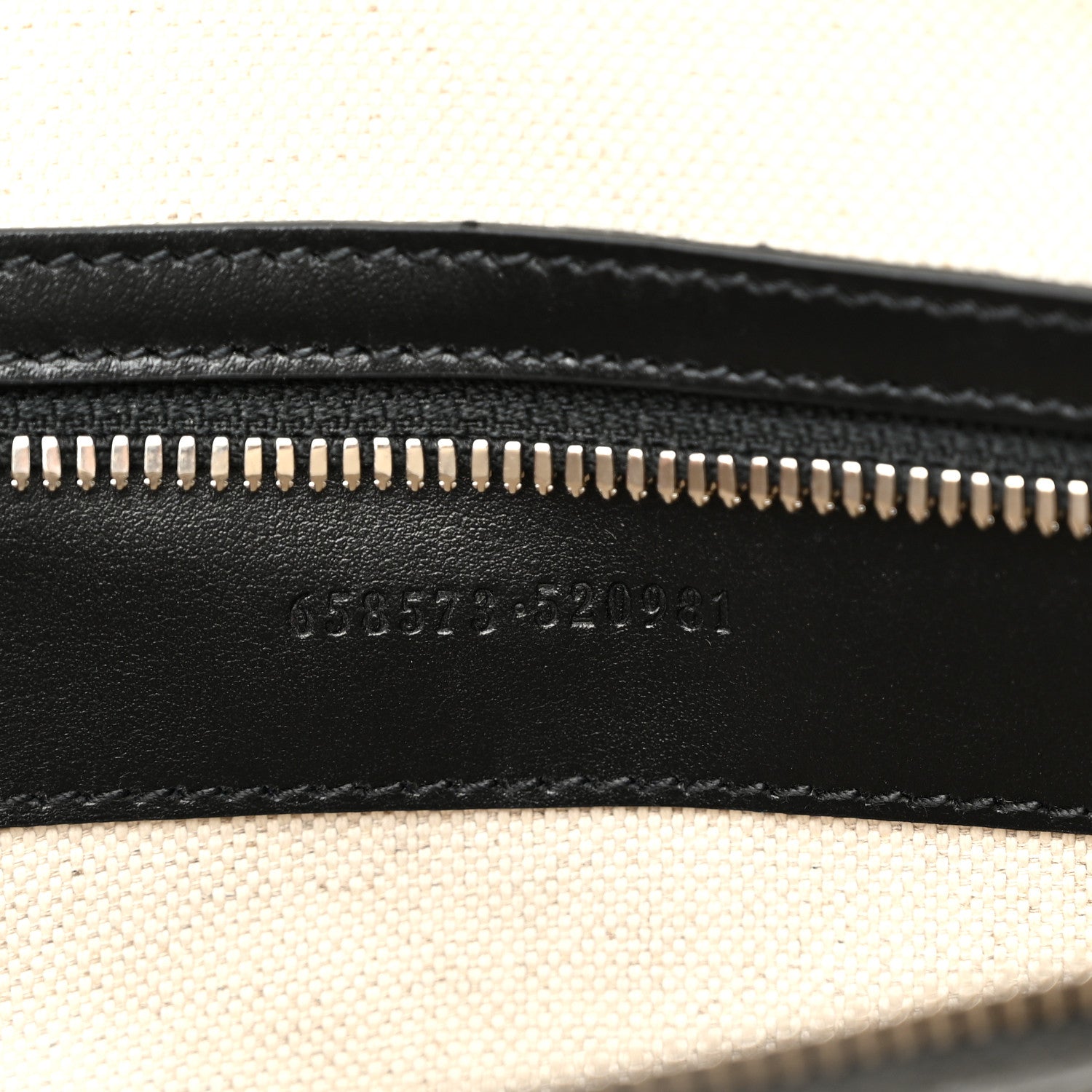 Gucci Calfskin GG Tennis Embossed Briefcase Black 7 of 10