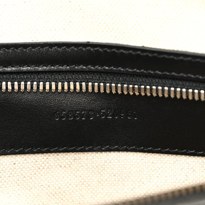 Gucci Calfskin GG Tennis Embossed Briefcase Black 7 of 10