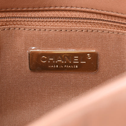 Chanel Lambskin Quilted Large Chanel 19 Flap Brown 6 of 9