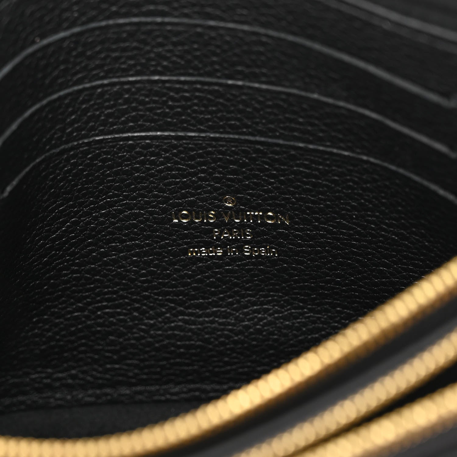 Louis Vuitton Empreinte Double Zip Pochette Black 8 of 11