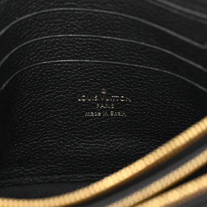 Louis Vuitton Empreinte Double Zip Pochette Black 8 of 11